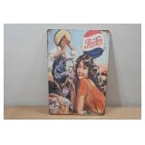Novelty Metal Sign - Pepsi-Cola