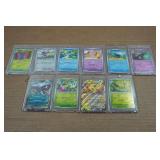 *10* Pokemon Trading Cards in Acrylic Cases