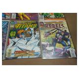 Comic Books - Rebels, SCU, Changeling, New Titans
