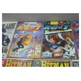 Comic Books - Kobalt, Hitman, Vigilante, Wonder Woman, Superman