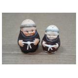 Vintage Salt and Pepper Shakers - Friars