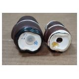 Vintage Salt and Pepper Shakers - Friars