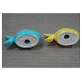 4 Sets of Vintage Salt and Pepper Shakers - Fish, Birds