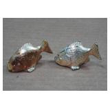4 Sets of Vintage Salt and Pepper Shakers - Fish, Birds