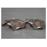 4 Sets of Vintage Salt and Pepper Shakers - Fish, Birds