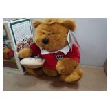 *2* Lands End Rugby Bears - Brownie Muldoon & Kid Kodiak