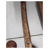 Antique Rusty Iron Hardware Lot - Hooks, Latches, Brackets & Straps (6 Pieces)