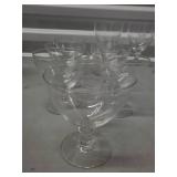 9-Piece Clear Glass Stemware Set - Wine Glasses