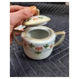 Assorted Floral Teacups & Saucers - Porcelain Tea Set with Gold Trim