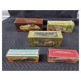 Lot of 5 Vintage Toy Cars in Original Boxes - Jaguar, Rolls-Royce, Cord 37