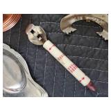 Happy Home Vintage Bakeware & Enamelware Lot - Plates, Pans, Molds & Tools