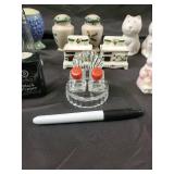 Watkins Vanilla & Black Pepper Bottles with Glass Shakers - Assorted Kitchen Lot