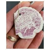 Enesco Growing Up Birthday Girls Figurine Lot - 1991 Sri Lanka