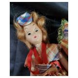 Vintage Doll Lot - Assorted Porcelain/Bisque Heads, Cloth Bodies & Dresses