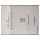 Vintage Hymnals & Songbooks - 6 Vols, The School & Chapel (1922 Century Co.)