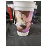 Star Wars Episode I Darth Maul Promo Cups - Batman & Disney Collectible Lot