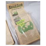 Current Events Vintage Newspapers Bundle - 6 Mid-Century Educational Issues