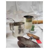 Mirro Cooky Press Cookie Press - 12 Shapes - Vintage Kitchen Tools Lot