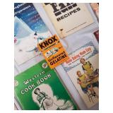 Vintage Cook Books & Recipe Guides Lot - Betty Crocker, Knox Gelatine, Western, Common Sense