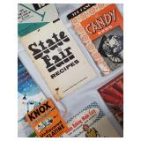 Vintage Cook Books & Recipe Guides Lot - Betty Crocker, Knox Gelatine, Western, Common Sense