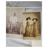 Vintage Photo Collection - Cabinet Cards & Albums (Late 1800s-Early 1900s)