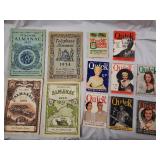 Bell System Telephone Almanac Lot - 1934, 1937, 1956, 1959 Almanacs & 1950s Quick Magazines