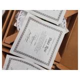 Hamilton Collection Peace Rose Porcelain Plate Set - 9 Gift-Boxed Plates