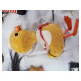 Doll & Toy Lot - Raggedy Ann, Tweety Plush, Dragon Figurine, Drum & More