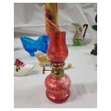 Lefton Heart Sign - Floral Porcelain Slipper Figurines - Brass Elephant & Vintage Decor Lot