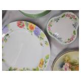 Steelite Floral Dinnerware - Made in England, Assorted Plates, Cups & Saucers