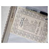 Blue & White Chinese Porcelain Vases - Set of 3 with Certificate