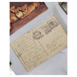 Vintage Postcard & Ephemera Lot - Black & White Cityscapes, Travel Cards, Newspapers & Calendars