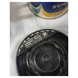 Blue Metal Folding Chair - Vintage Kitchen & Household Collectibles Lot