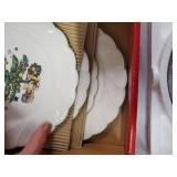 Assorted Christmas Decorative Plates - Winter Scenes & Cardinal Bird Motifs with COA
