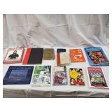 Vintage Tractor Magazines & Books Lot - Allis-Chalmers News, Red Power, Dr. Seuss