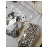 Vintage Singer Sewing & Craft Lot - Mending Tape, Manuals, Attachments, Pins