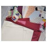 Quilt Fabric Scraps Bundle - Includes Perfect Piecing Pattern Book