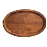 LLFR - Vintage Queen Anne Style Mahogany Double Door Oval Vitrine Table