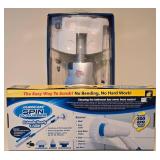 LL-BR - Hurricane Spin Scrubber 9.6V with 3 Scrubbing Heads & Extension Pole