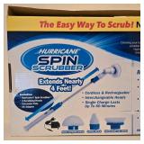 LL-BR - Hurricane Spin Scrubber 9.6V with 3 Scrubbing Heads & Extension Pole