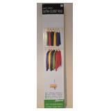 LL-BR - Space Bag Vacuum-Seal Storage Bags (2-Pack) - 15-Cube Maple Stackable Organizer - Easy Hang Closet Rod Lot