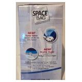 LL-BR - Space Bag Vacuum-Seal Storage Bags (2-Pack) - 15-Cube Maple Stackable Organizer - Easy Hang Closet Rod Lot