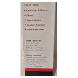 LL-BR - Space Bag Vacuum-Seal Storage Bags (2-Pack) - 15-Cube Maple Stackable Organizer - Easy Hang Closet Rod Lot