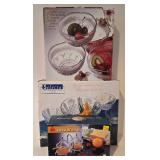 LL-BR - Selecta 7-Piece Glass Serving Bowls Set - Macedonia Servizio (2-Pack)
