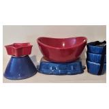 LL-FR - Alfresco Blue Portugal Dinnerware Set