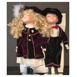 LL-FR - Laurent & Madeleine Porcelain Dolls