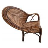 LL-FR - Rattan Woven Outdoor Patio Set - Loveseat + 2 Chairs + Table