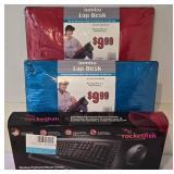 LL- FR - Keyboard + 2 Lap Desks