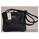 LL- FR - Tyler Rodham Handbag Set - Black Tote, Nine West Crossbody & Wallet (3-Pc)