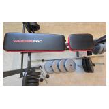 LL-FR - Weider Pro Weight Bench Set with Weights